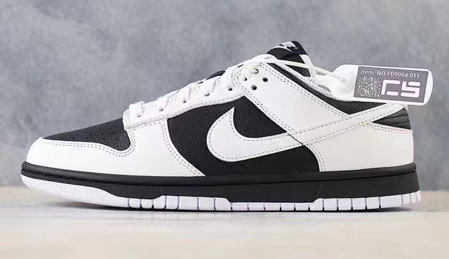 Women's Dunk Low Black White Shoes 207 Women's Dunk Low Black White Shoes 207
